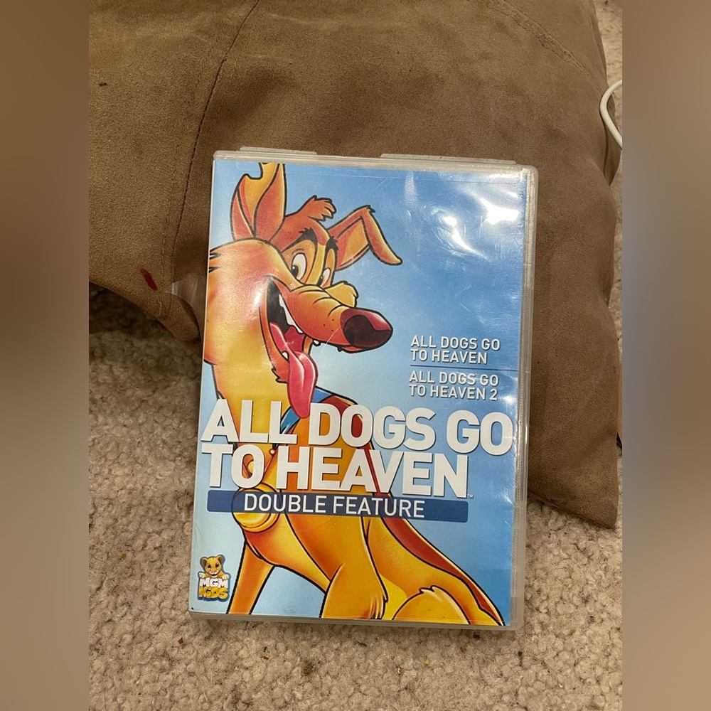All dogs go to heaven DVD 📀 movie